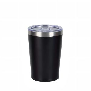 Copo Térmico 360ML Inox Com Tampa Acrílica (Preto)